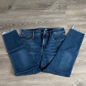 Old Navy Women’s Deep Indigo Skinny Jeans